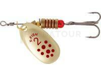 Leurre X-Fish Spike #2 4.5g - Gold RD