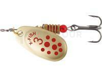 Leurre X-Fish Spike #3 5.5g - Gold RD