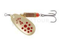 Leurre X-Fish Spike #4 9.5g - Gold RD