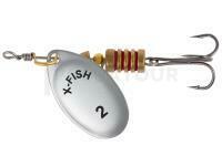 Leurre X-Fish Stark #2 4.5g - Silver