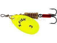 Leurre X-Fish Stark #3 6g - Nikel UV lime