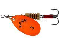 Leurre X-Fish Stark #3 6g - Nikel UV orange