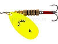 Leurre X-Fish Stark #4 9.5g - Nikel UV lime