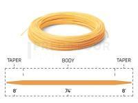 Soie mouche Cortland 333 Double Taper | Mango | 90ft | DT4F