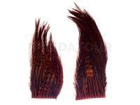 Bugger Hackle Patches - Grizzly Brown