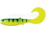 Leurre souple Savage Gear Cannibal Curl Tail Bulk 10cm 5g - Firetiger