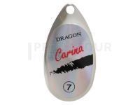 Cuiller Tournante Dragon CARINA silver/silver holo no.: 4 black-red