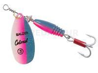 Cuiller Tournante Balzer Colonel Classic Fluo 5g - Pink-Blue