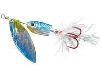 Cuiller Tournante Balzer Colonel Reality 3D Lead Head Spinner 14g - Roach blue