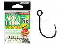 Hameçons Decoy AH-3 Area Hook Type III Mat Black - #12