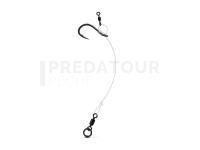 Bas de ligne Delphin The End Chod Rig 4pcs - 6cm / 0.45mm / #6