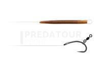 Bas de ligne Delphin The End D-Rig 2pcs - 20cm / 17lbs / #4