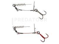 Carbon49 Corkscrew Stinger 1x#1/0 | 28kg | 2pcs