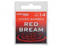 Hameçons Drennan Red Bream Micro Barbed - #14