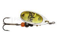 Cuiller Tournante Effzett Fluo Spinner 10g #4 - Gold Prisma