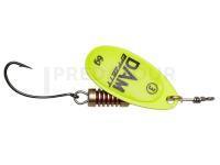 Effzett Spinner with single hook #2 / 4g - Yellow