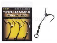 Hameçons ESP Trig-Hammers Ronnie Rigs Barbed - #4