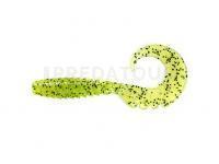 Leurre Souple FishUp Fancy Grub 1 - 055 Chartreuse/Black