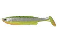 Leurre souple Savage Gear Fat T-Tail Minnow Bulk 7.5cm - Fluo Green Silver