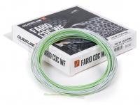 Soie mouche Guideline Fario CDC WF5F Green/Bone White 25m / 27.5yds - #5