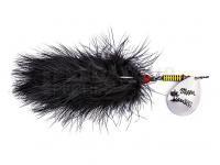 Leurre cuillère Mepps Giant Marabou 40g -  Silver / Black