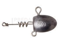 Tête Savage Gear Bullet Cork Screw Head 1pc 80g