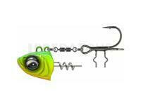 Savage Gear Monster Vertical Heads 150g #2/0 - Chartreuse