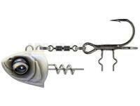 Savage Gear Monster Vertical Heads 60g #1/0 - Pearl White