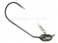 Têtes plombées Strike King Tour Grade Mag Jig Head #5/0 | 3/4oz - Green Pumpkin