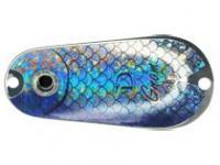 Cuiller Ondulante Dragon GNOM Silver-gloss/Roach nr 1 - 11.0g