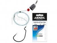 Jenzi FC-Line Carolina-Rig 0.30mm 6kg - #1/0