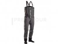 Wader Guideline HD Sonic Zip Wader Graphite/Charcoal - L