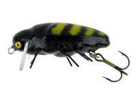 Leurre Microbait Great Beetle 32mm - Strip Yellow