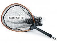 Pêche mouche Epuisette Guideline Multi Grip Landing Net RubberMesh - Large