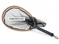 Pêche mouche Epuisette Guideline Multi Grip Landing Net RubberMesh - Medium