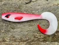 Leurre souple Great Fish Rocky Twister Slim 15cm - pink patrol