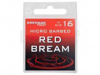 Hameçons Drennan Red Bream Micro Barbed - #16