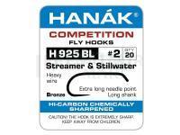 Hameçons Hanak H 925 BL Streamer & Stillwater - #10