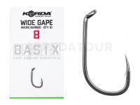 Hameçons Korda Basix Wide Gape Barbed - #8