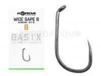 Hameçons Korda Basix Wide Gape Barbless - #8