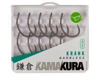 Hameçons Korda Kamakura Krank Barbless #8