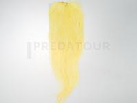Hareline Dubbin Flat Wing Saddles - #383 UV2 Pastel Yellow