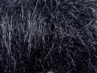 Hareline Dubbin Ripple Ice Hair 4 Inch - #11 Black