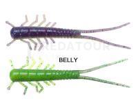 Leurre Lunker City Hellgie 3 inch - #72 June Bug/Lime Belly