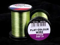 Hend Flat Colour Wire Fine - CHARTREUSE