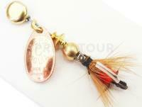 Cuiller Tournante Mepps Aglia Mouche Copper / Red #1 3.6g