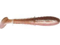 Leurre souple Dragon Invader Pro 10cm - Pearl/Mot.oil - red glitter
