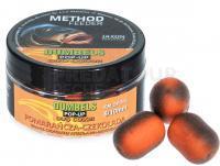 Jaxon Dumbels Duo Color Pop-Up Method Feeder 30g 8/10mm - Orange-Chocolate