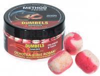 Jaxon Dumbels Duo Color Sinking Method Feeder 50g 8/10mm - Bloodworm-Maggots