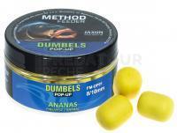 Jaxon Dumbels Pop-Up Method Feeder 30g 8/10mm - Pineapple